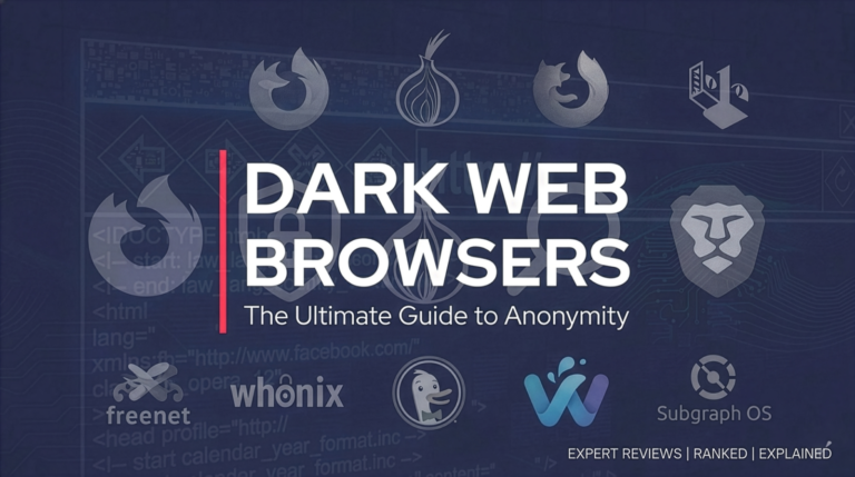 Darkweb browsers for extra anonymity