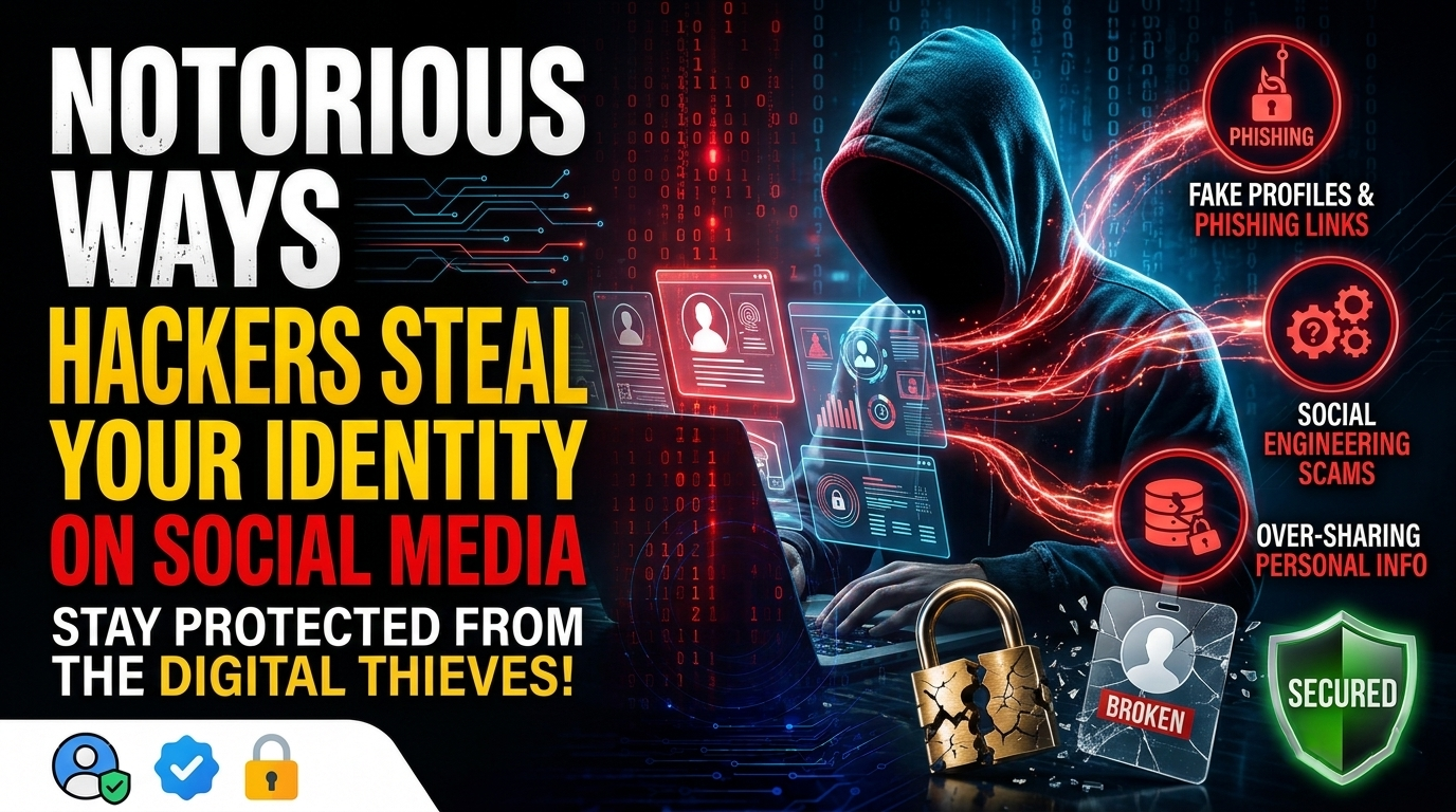 Ways Hackers Steal Your Identity on Social Media
