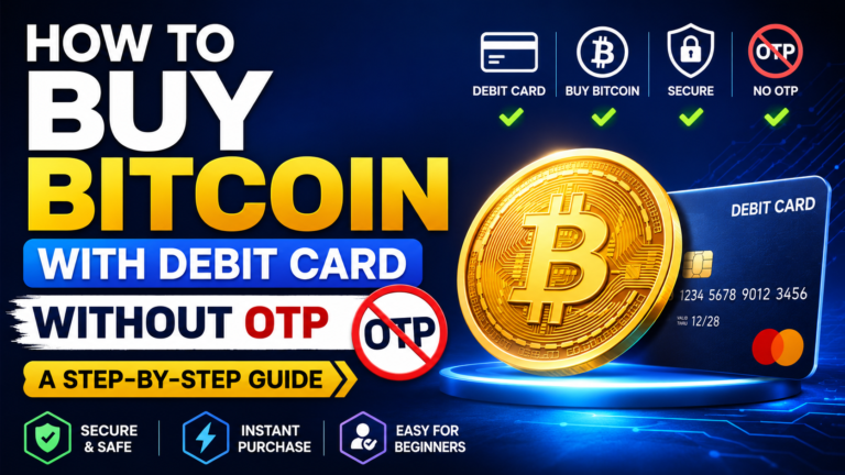 How To Buy Bitcoin With Debit Card Without OTP - A Step-by-Step Guide.