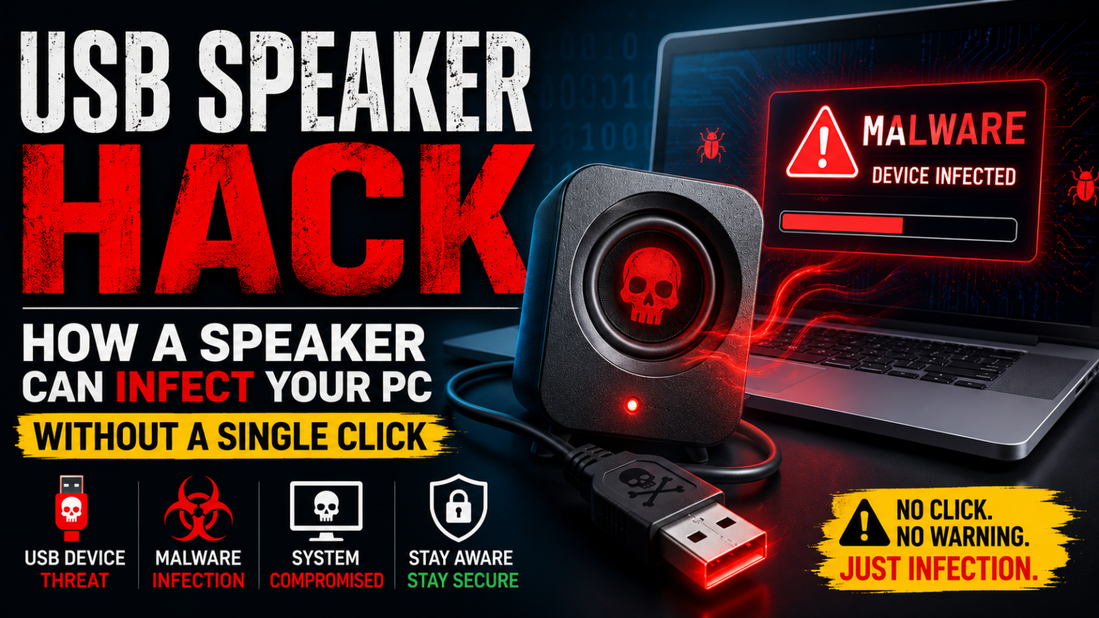 How a Speaker Can Infect Your PC