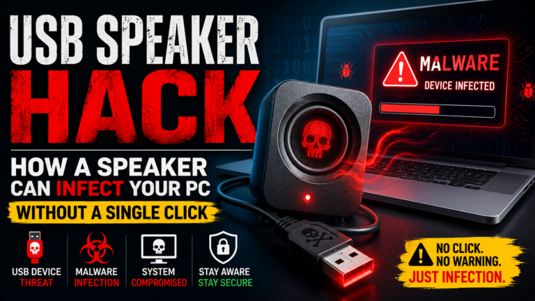 How a Speaker Can Infect Your PC
