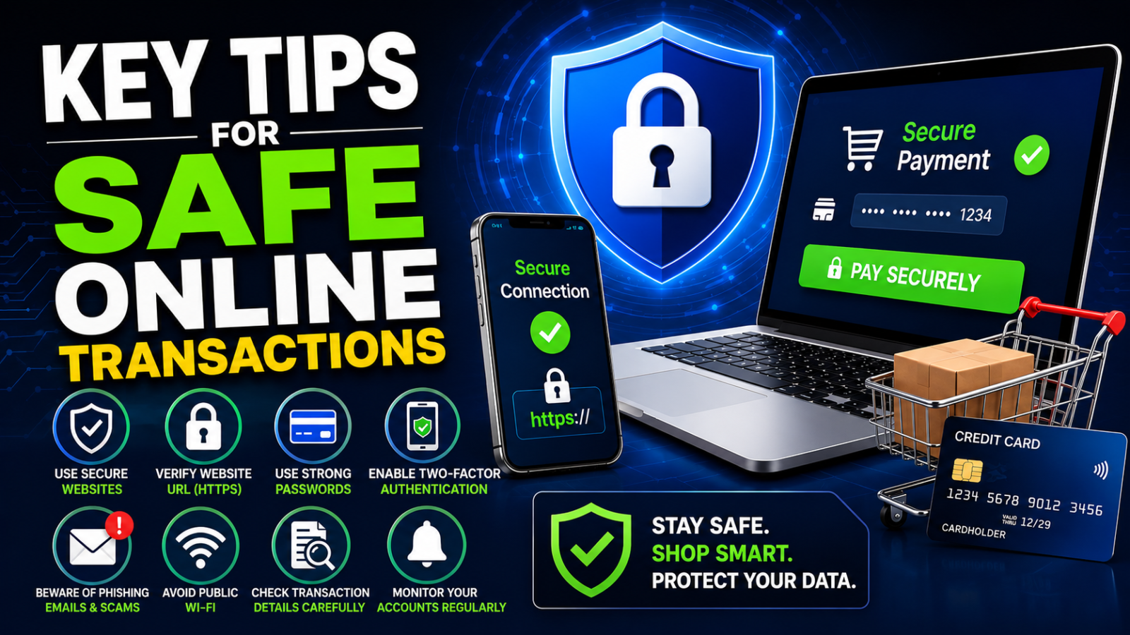 Key Tips for Safe Online Transactions