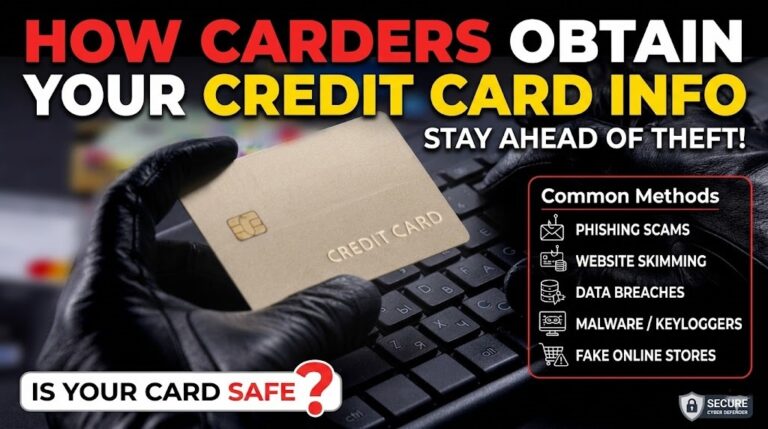 credit card thefty. be aware and safe